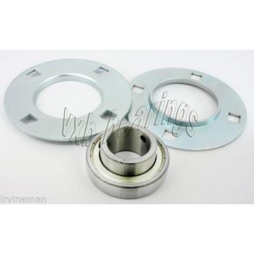 FHPFFZ211-55mm Flange Pressed Steel 4 Bolt 55mm Ball Bearings Rolling