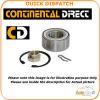 CDK1288 FRONT WHEEL BEARING KIT  FOR SMART CAR SMART 0.7 1999-2004