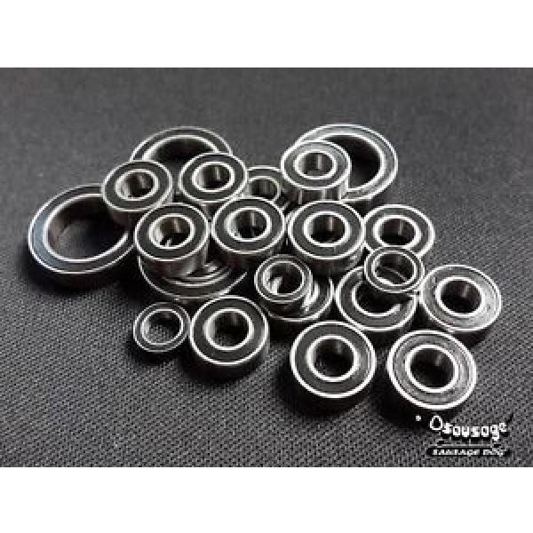 (Black)Rubber Sealed Bearing Tamiya WILD WILLY 2 58242 RC Car SDA #5 image