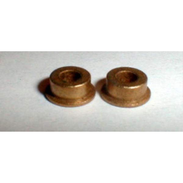 Vintage 1960&#039;s 4 Original Brass Bearings for 1/8&#034; Axle #63 BUZCO NOS Slot Car #2 image