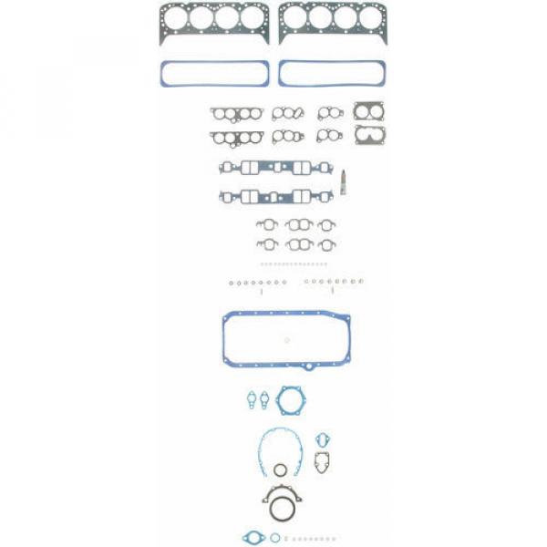 Chevy Car* 305 Engine Kit Rings+Bearings+Timing Set+Gaskets+head bolts 1987-93 #4 image