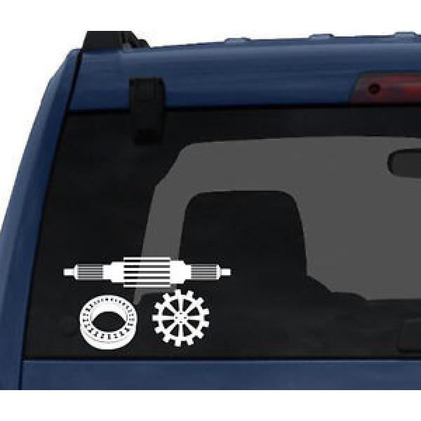 Industrial #5 - Gear Cogwheel Differential Bearing - Car Tablet Vinyl Decal #5 image