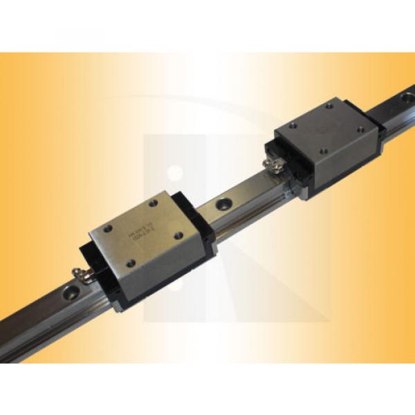 Linear Guide - Recirculating ball bearing - HRC15-MN-S (rail + car) - #5 image