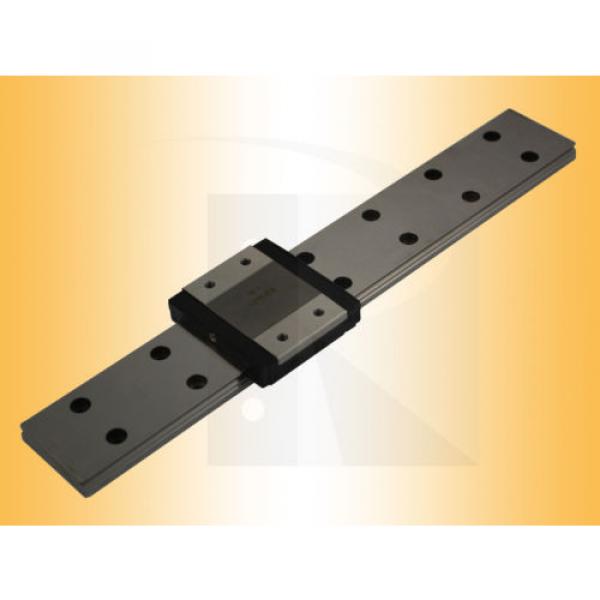 Miniature Linear guide - Recirculating ball bearing guide - MR09-WN rail + car) #3 image